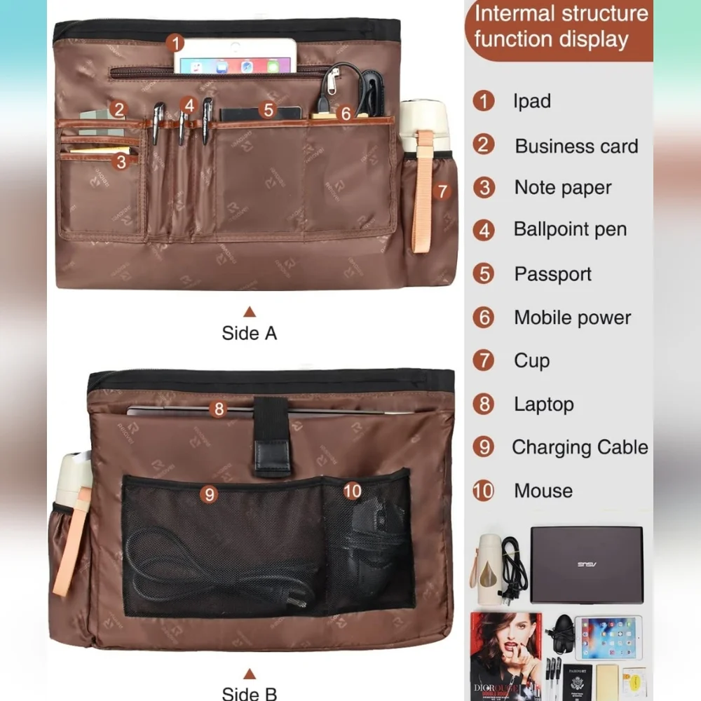 NEW Purse/ Laptop Bag USB Charging Port - Picture 3 of 6